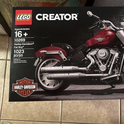 Lego 10269 Harley Davidson Fat Boy New