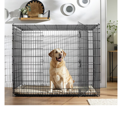 og Supplies Crates, Pens & Gates Crates & Kennels Frisco XX-Large Heavy Duty Double Door Wire Dog Crate, XX-Large