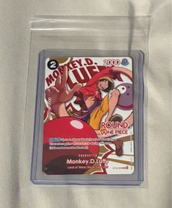 Round 1 x One Piece Luffy Card