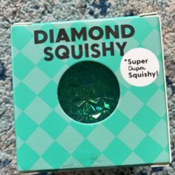 Diamond Squishy Rare Teal Color