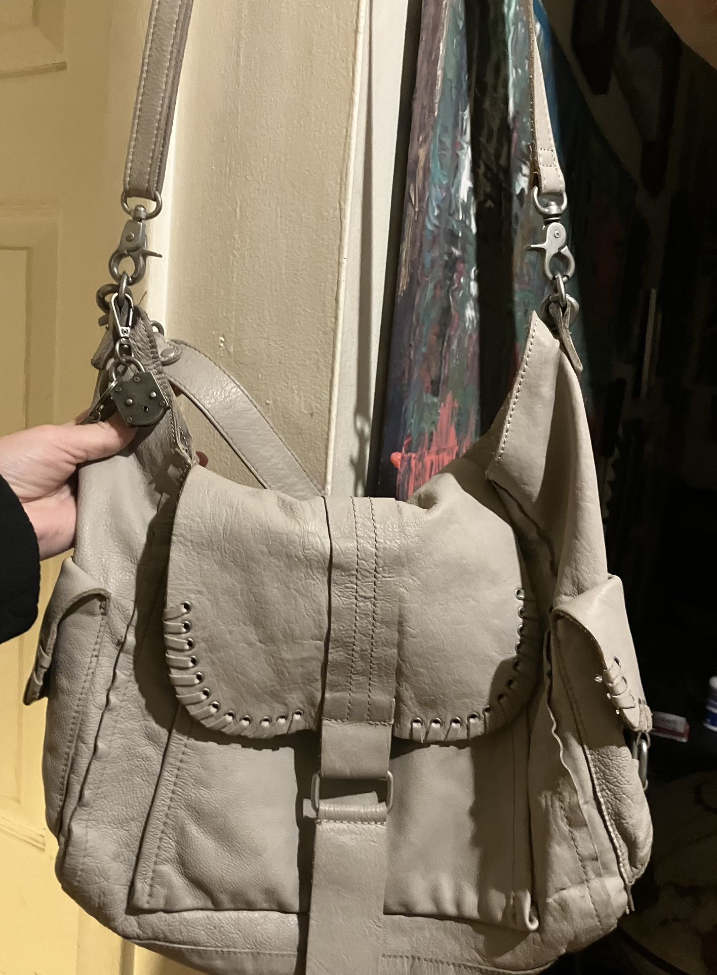 Free People - Baby Leigh Leather Purse