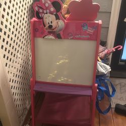 Minnie Chalk And White Board 