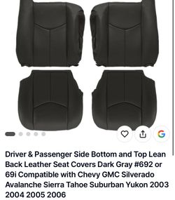 Silverado 2003-2006 Chevy Silverado seat covers