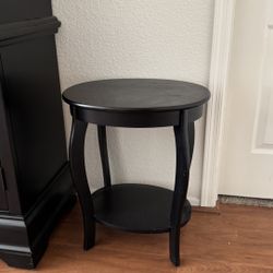 black coffee tables, 3 piece set