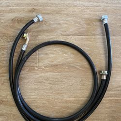 Washing Machine Hot And Cold Water Hoses MINT CONDITION
