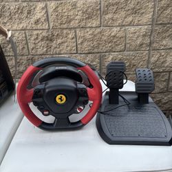 Thrustmaster ferrari 458 spider racing wheel