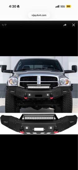 Brand New Vijay Front Bumper Dodge Ram