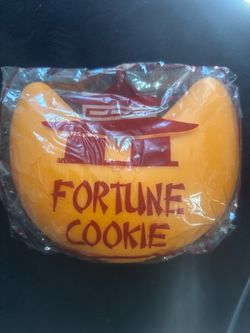 Squishy fortune cookie