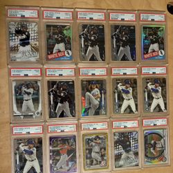 MLB PSA Baseball Cards $10