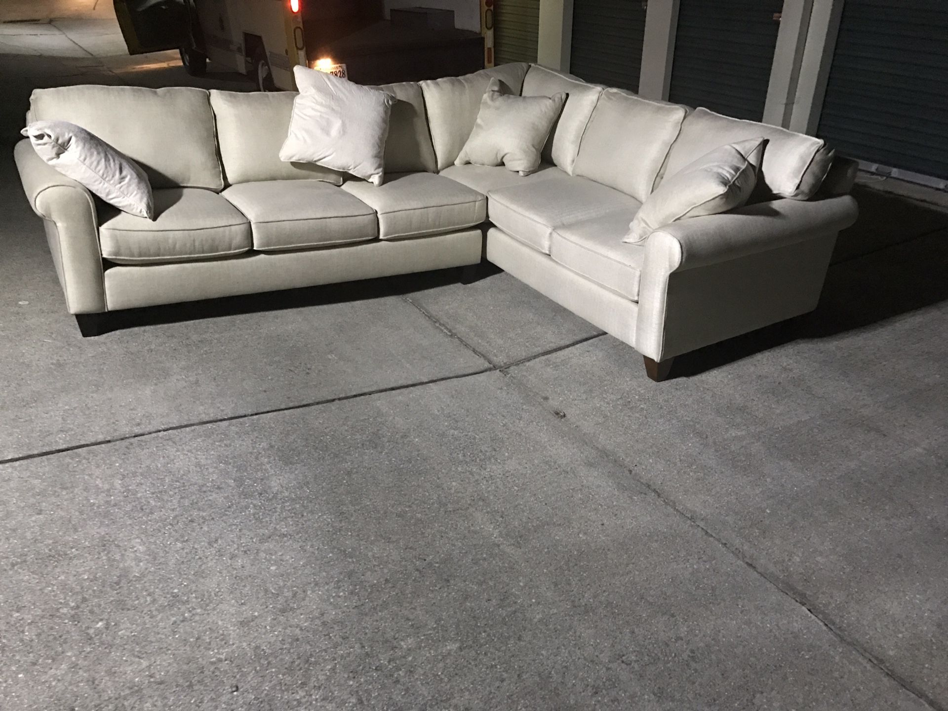 Brand new Caci sectional couch