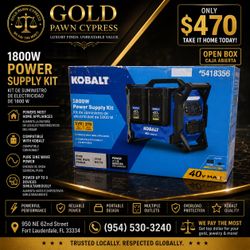 Kobalt 1800W Power Supply Kit