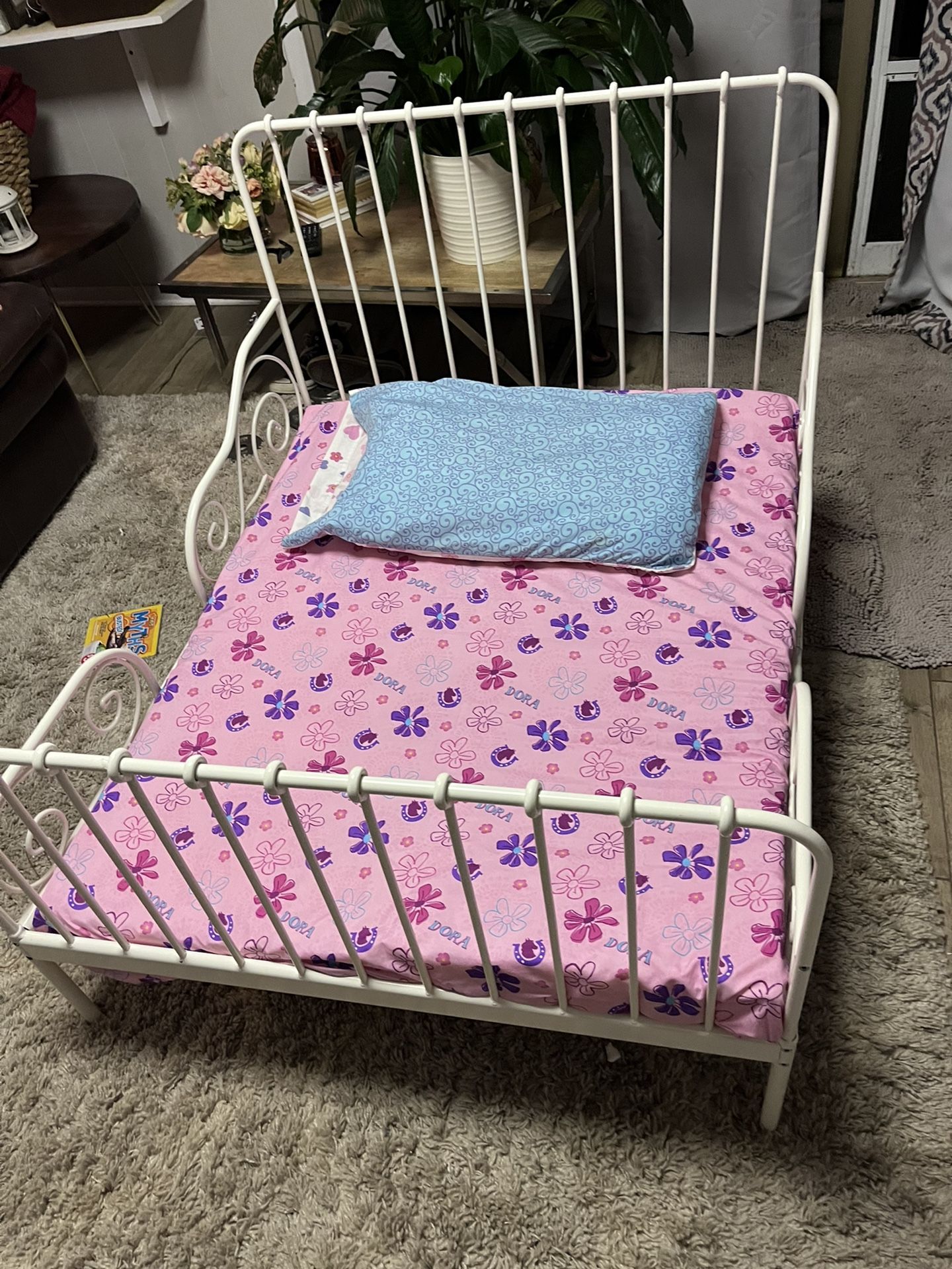 IKEA Toddler Bed- (3 In One) With Mattress