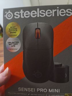 SteelSeries Sensei Pro Mini Wireless Gaming Mouse