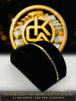 10k ID BRACELET