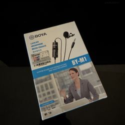 Boya Microphone - No Battery, 
