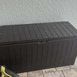 Pool storage box