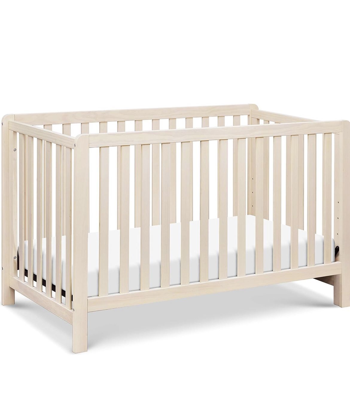 Carter's by DaVinci Colby 4-in-1 Low-Profile Convertible Crib in Washed Natural, Greenguard Gold Certified  Description The Carter's Colby 4-in-1 Conv
