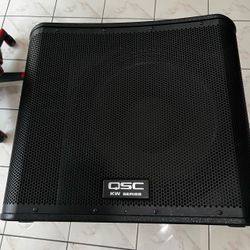 Qsc kw181 only 1 sub