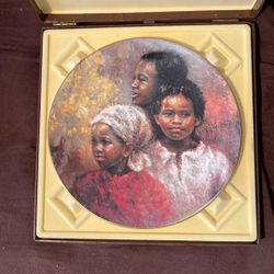 Royal Doulton Collectors Plate By Lisette DeWinne “A Brighter Day”