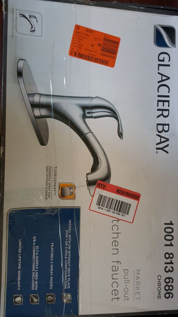 Glacier Bay Market Single Handle Pull Out Sprayer For Sale In