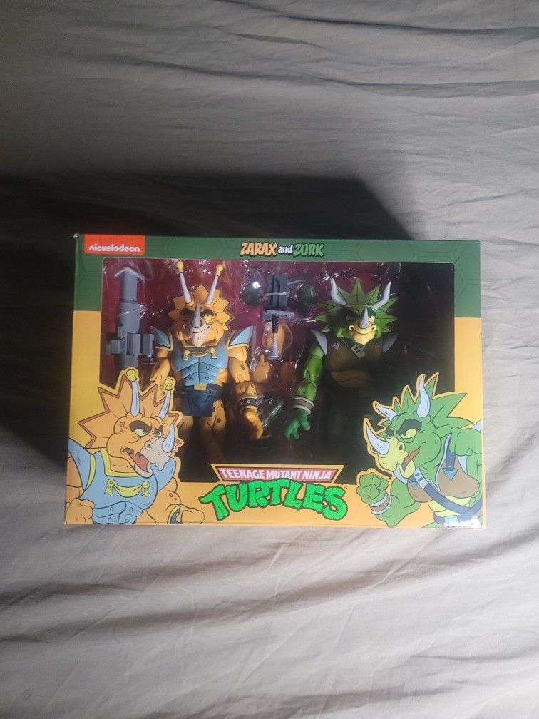 NECA TMNT Zarax And Zork Action Figure