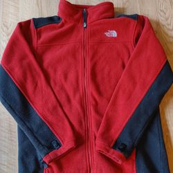 This Is A Must-have Youth Size Large North Face Zip Up Fleece! It Was Only Worn Once. This Is A Perfect Jacket For Any Child Who Has Good Fashion.
