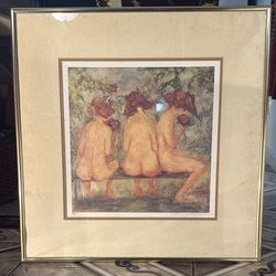 "Touches" by Barbara A. Wood, 24x24, Limited Edition