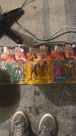 Hercules figures sealed 1998 20$ each