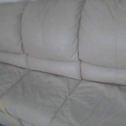 Free HUGE Leather Hide A Bed