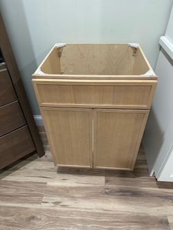 24” quarter swan oak vanity