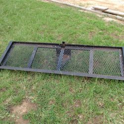 Travel Trailer Rear Grill With Spare Tire Mount