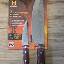 🔪 Forged in Fire 2-Piece Knife Set — New