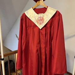 Naperville Central High School graduation Gown and Cap