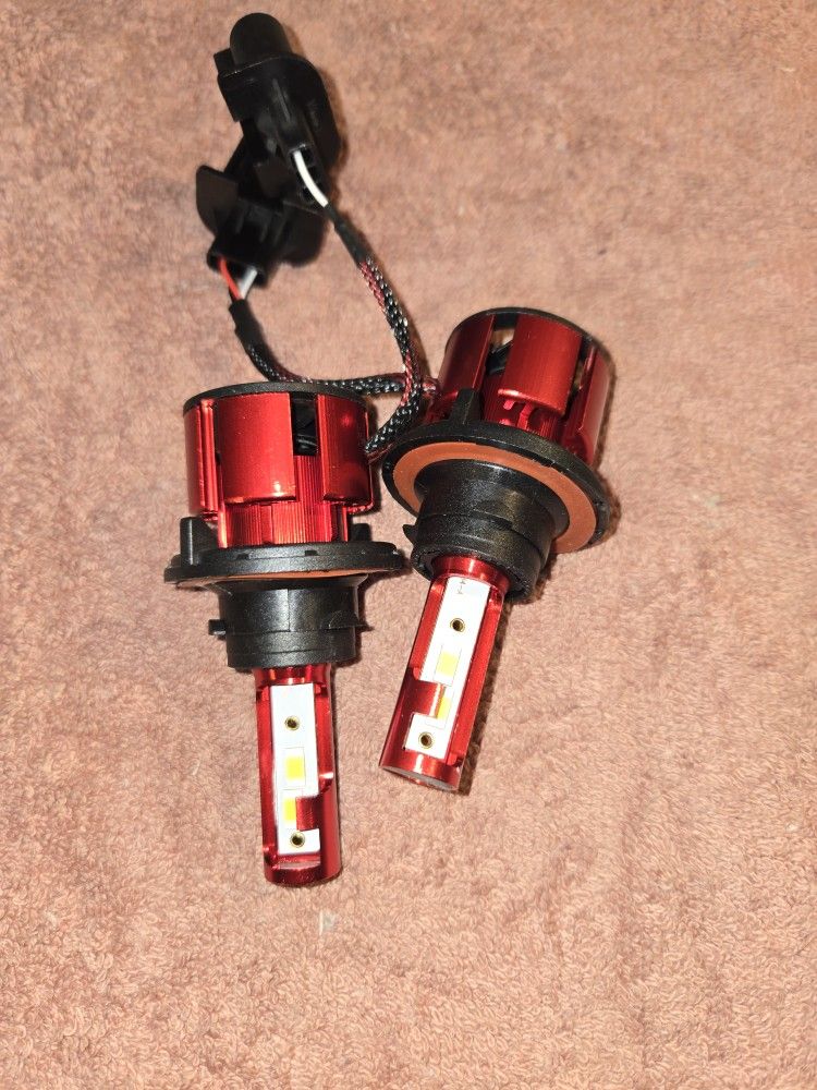 2 Led Headlight Bulbs