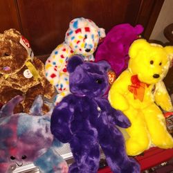 Large TY Beanie Babies (Prince Diana &More)