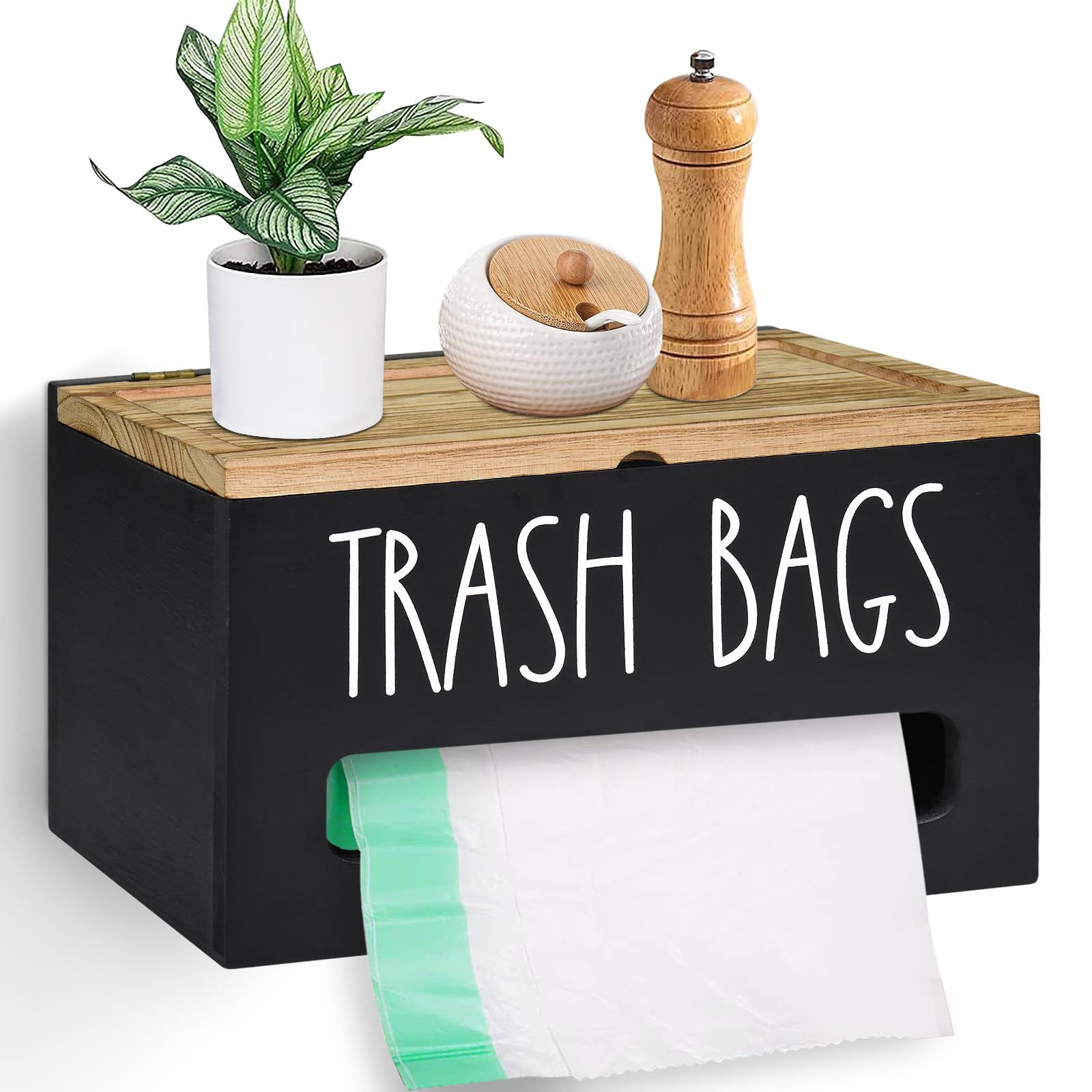 Wooden Wall-Mounted Storage Box