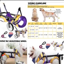 Extra large doggy wheelchair brand new