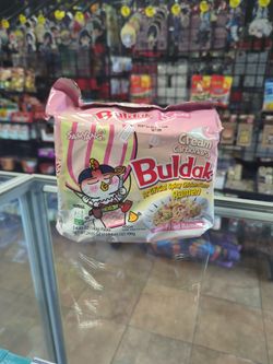 Buldak Ramen Cream Carbonara 5 Pack ( 1lb 8.65oz )