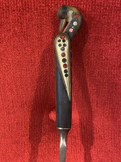 RARE ANTIQUE LEBANESE SERVING SPOON