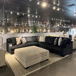 Charcoal 3PC Sectional Couch