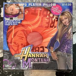 Hannah Montana MP3 Compatible Player Pillow 