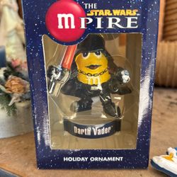 Christmas Bulk Includes Limited Edition Star Wars M&m Holiday Ornament, Candle Holder, Ornaments, Decorative Tape, Angel