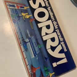Vintage 1972 Sorry Board Game