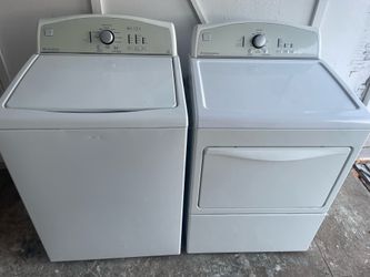 Kenmore washer and dryer