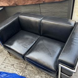 Real Leather Couch 