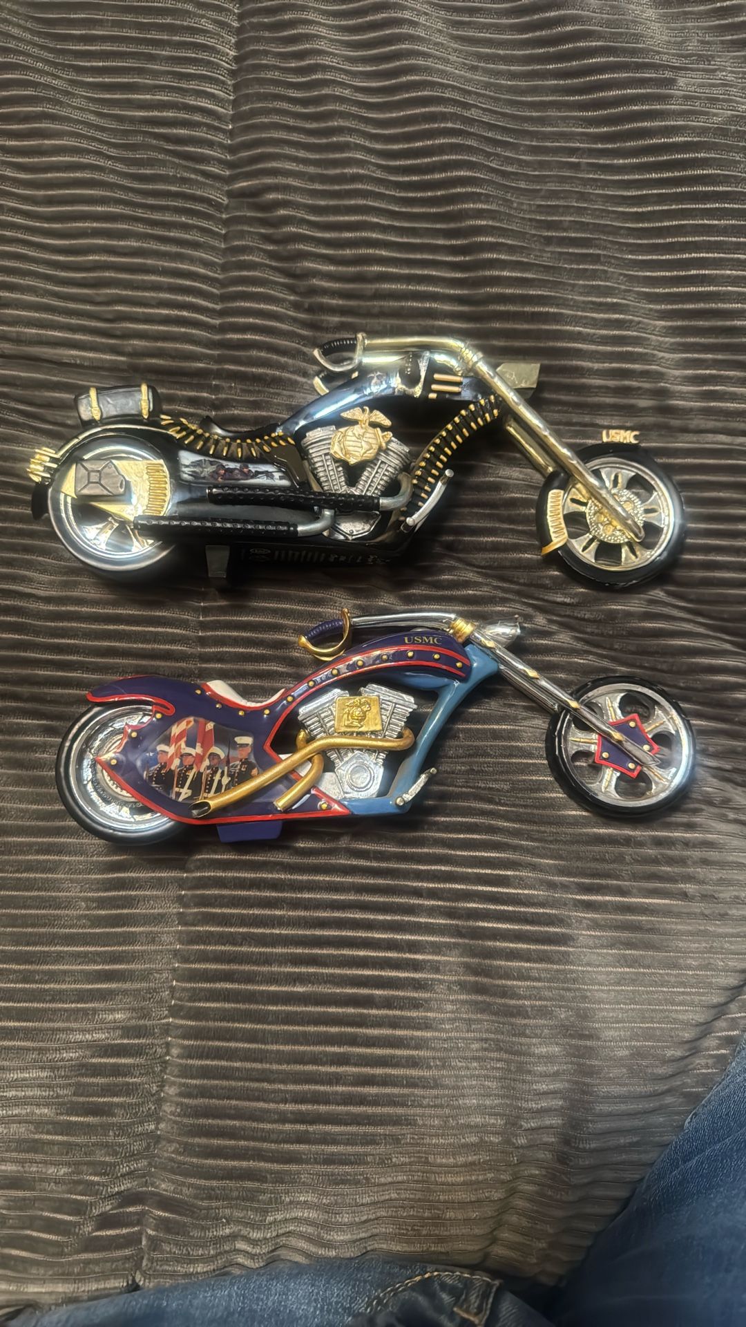 Bradford Exchange USMC Chopper