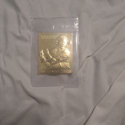 Babe Ruth 24k Gold Baseball Card