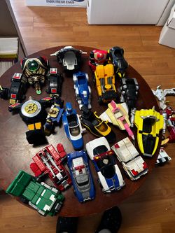 VINTAGE Power Ranger Zords + Vehicles - BANDAI