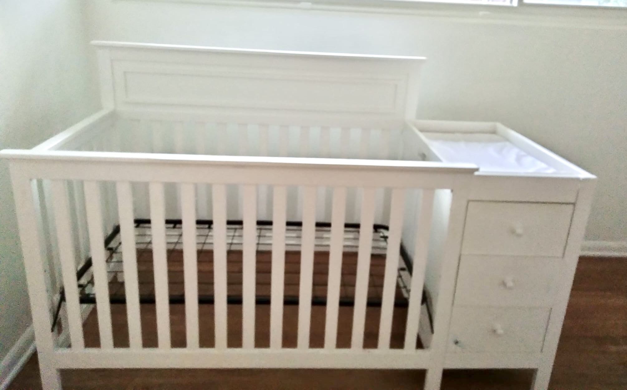 Baby Crib and Changing Table