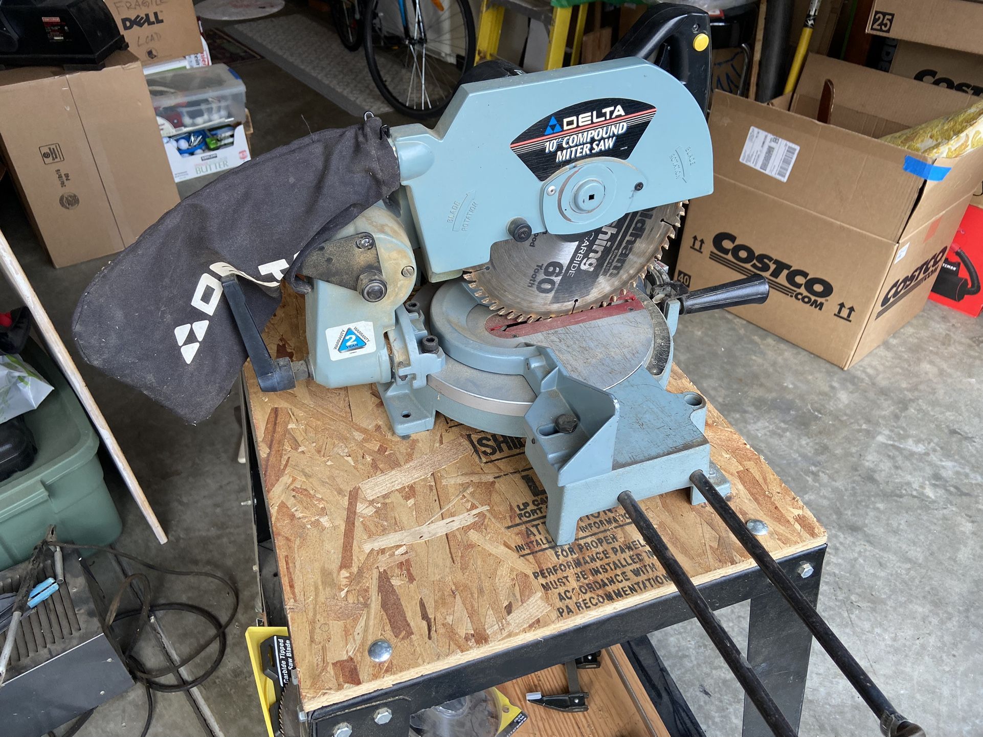 Delta 10" Compound Miter Saw No. 36-220 Type 3